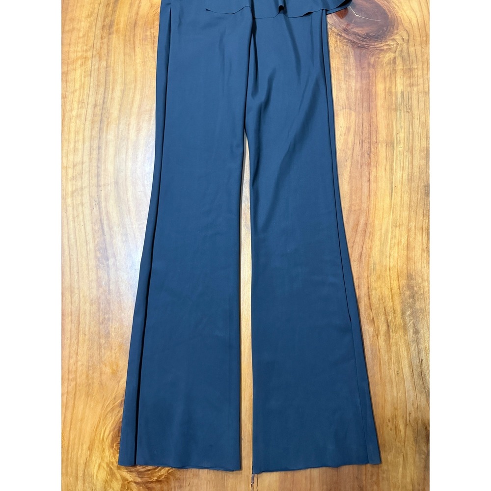 NEW Chiara Boni Women's Turadonna Jumpsuit 6 Wide Leg Career Nylon Stretch RR20 - Picture 7 of 7